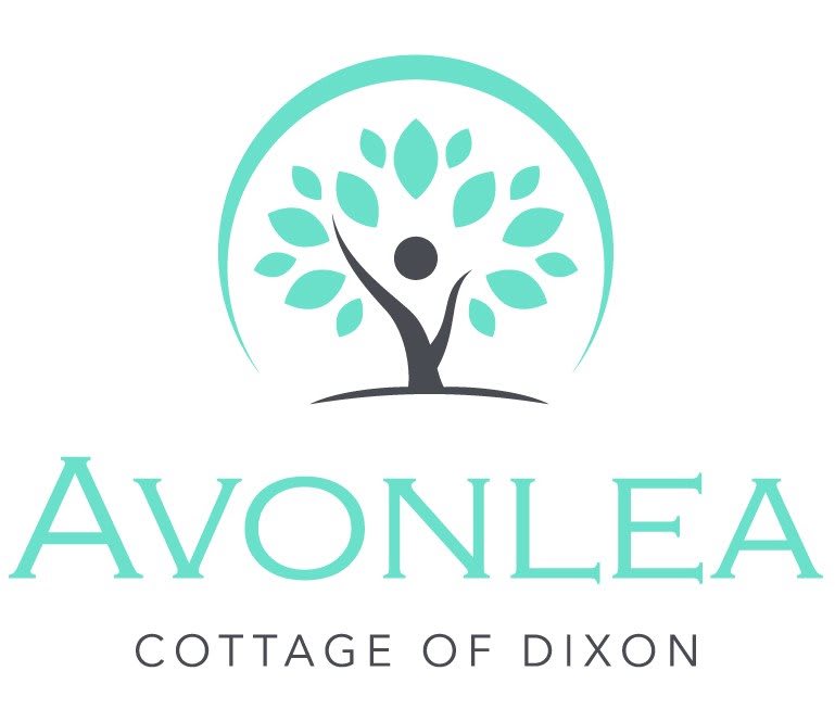 Logo of Avonlea Cottage of Dixon featuring a stylized tree.