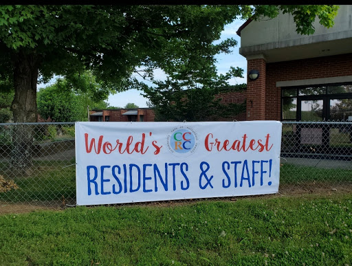 A colorful banner celebrating the world's greatest residents and staff!