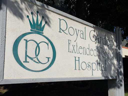 Signboard of Royal Garden Extended Hospital.