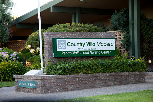 Sign for Country Villa Madera Rehabilitation and Nursing Center