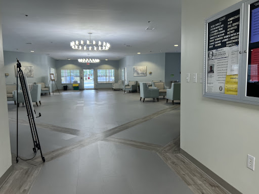 A spacious and modern lobby area with comfortable seating and ample natural light.