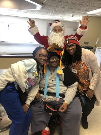 A joyful holiday celebration with Santa and friends!