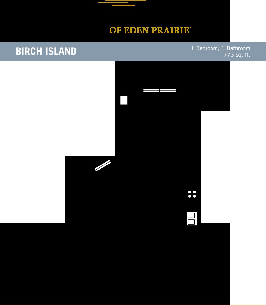 Logo for the Eden Prairie Youth Sports Birch Island.