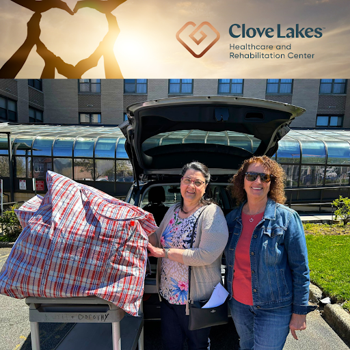 Supporting the community with generous donations at Clove Lakes.