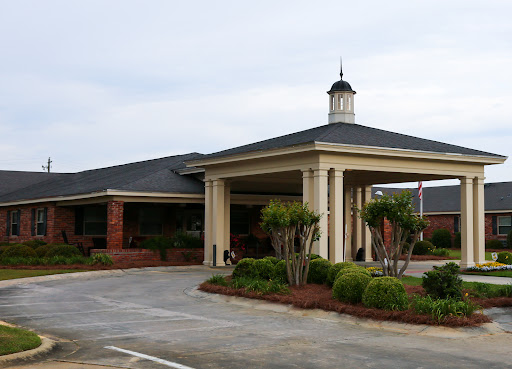 View of an elegant hospitality building with a welcoming entrance.