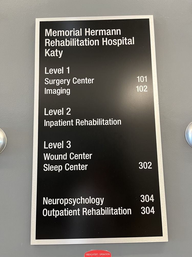 Memorial Hermann Rehabilitation Hospital - Katy