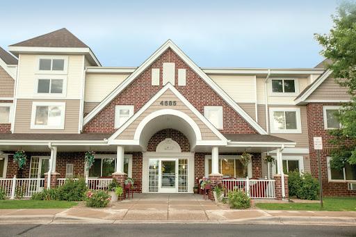 A stylish entrance to a contemporary residential building.