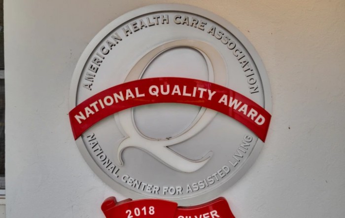 American Health Care Association National Quality Award 2018 Silver level.
