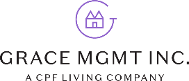 A logo featuring a stylized house within a circular design, incorporating the letter 'G'.