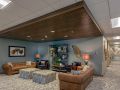A cozy living room with comfortable seating and stylish decor.