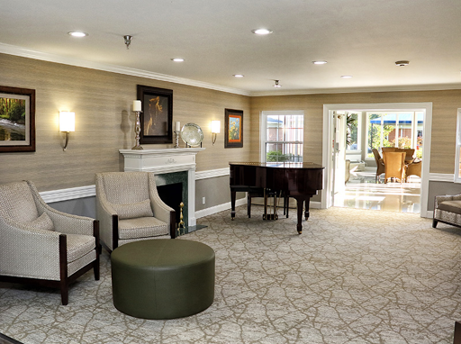 A beautifully designed lounge area featuring comfortable seating and a welcoming atmosphere.