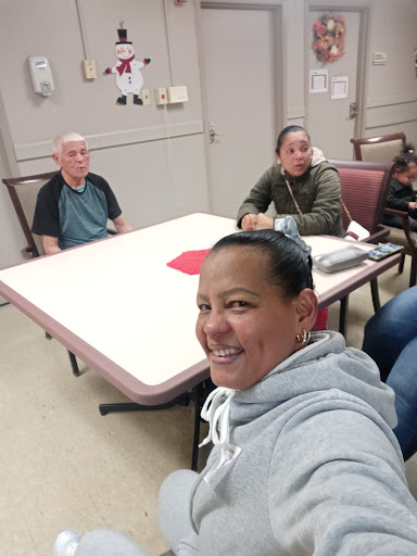 A cheerful group enjoying a moment together indoors.