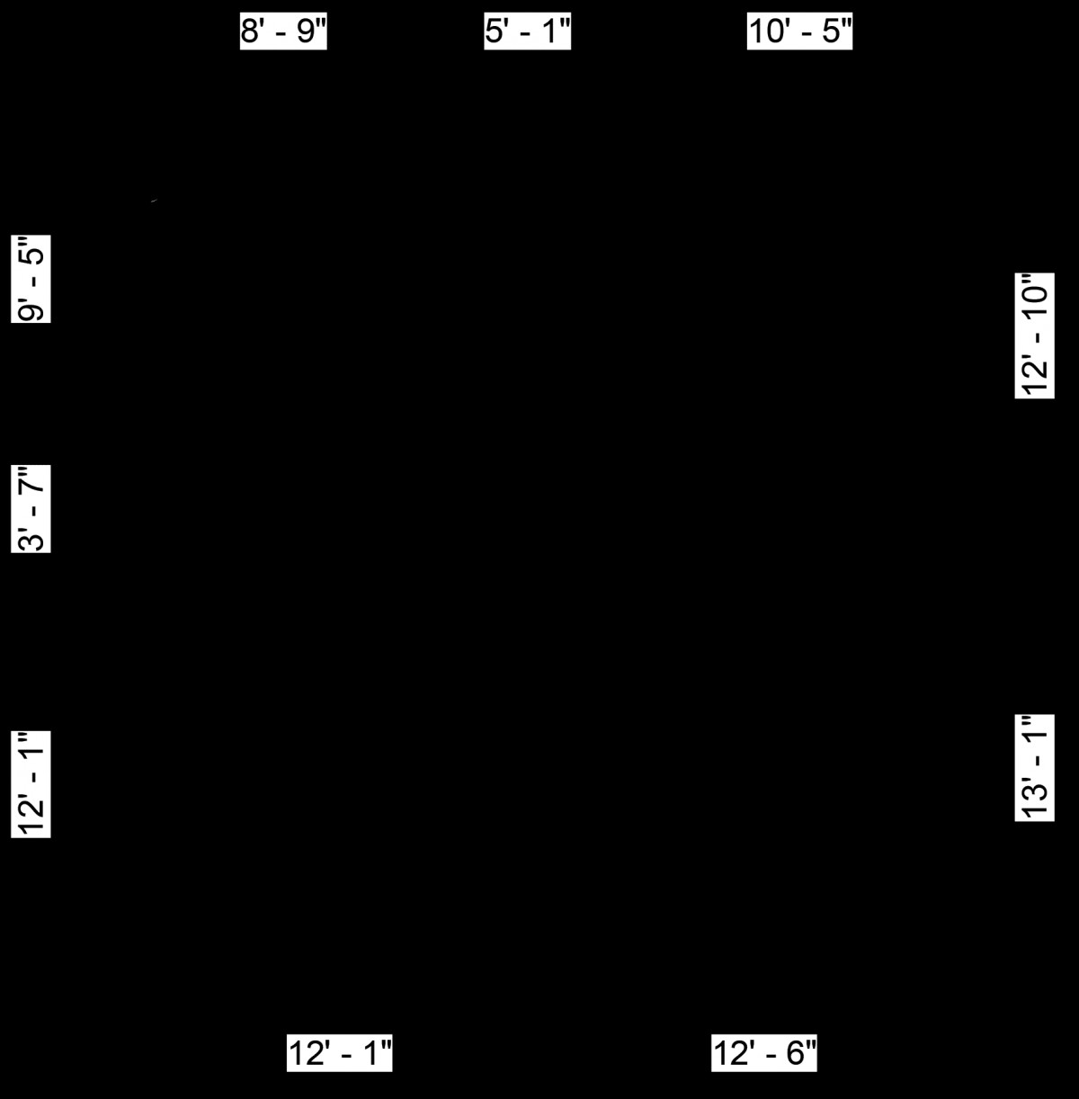 A digital representation displaying a sequence of time intervals in a circular layout.