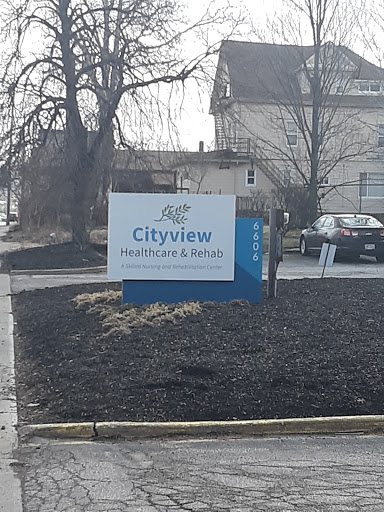 Signage for CityView Healthcare & Rehab.