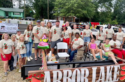 A vibrant community gathering captured during a festive event, showcasing the spirit of togetherness.