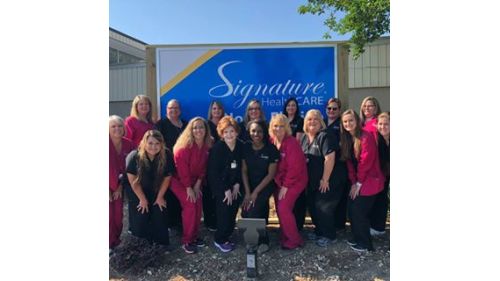 Dedicated team of healthcare professionals at Signature Healthcare, ready to make a difference!