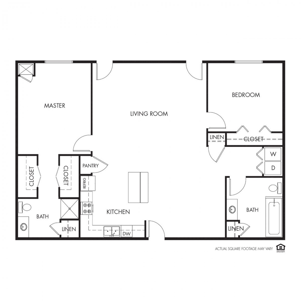 A detailed floor plan showing rooms and layout of a house.