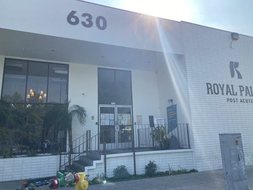 A modern building with a welcoming entrance, featuring the number '630' prominently displayed.