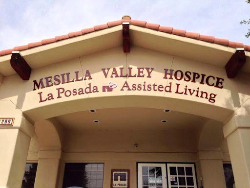 Entrance to Mesilla Valley Hospice and La Posada Assisted Living facility.