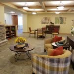 A cozy living room area with comfortable seating and stylish decor.