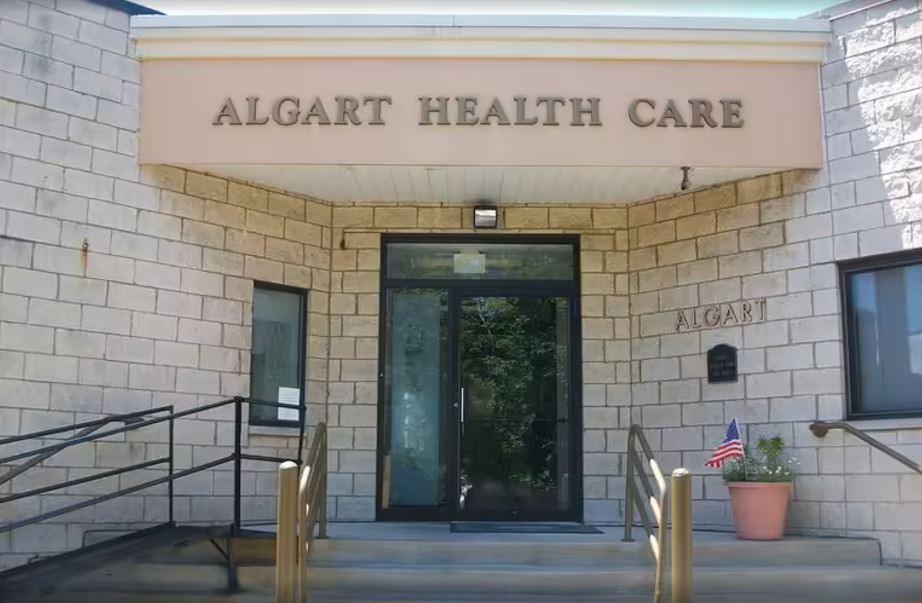 Entrance to Algart Health Care facility.