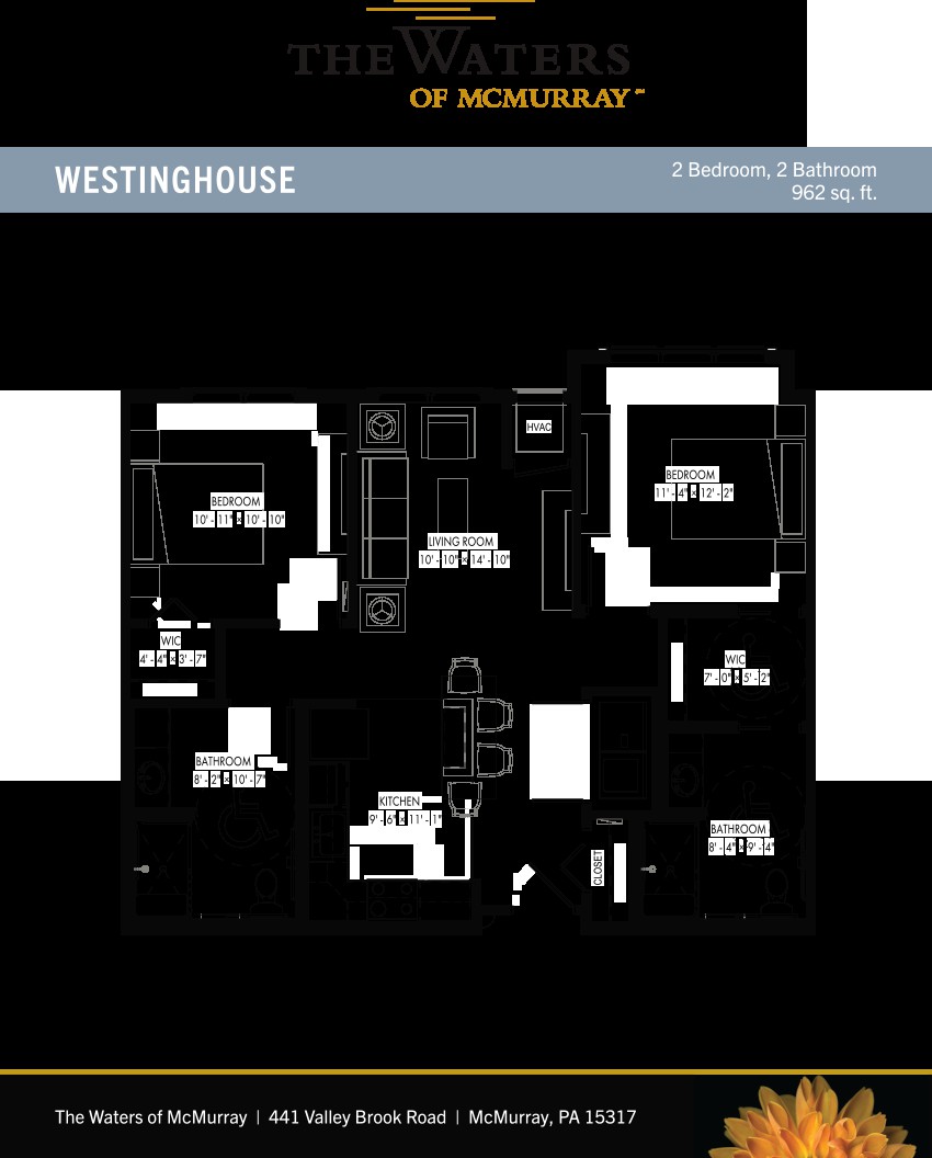 A floor plan of a residential space titled 'Westernhouse', illustrating the layout and arrangement of rooms on the first floor.