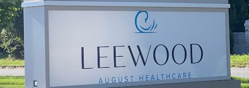 Sign for Leewood, part of August Health.