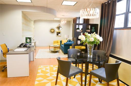 A beautifully designed modern living and dining space featuring elegant decor.