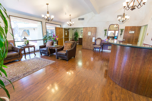 A welcoming lobby with comfortable seating and elegant lighting.