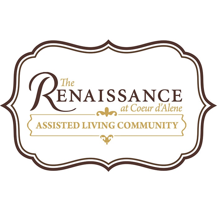 Logo for The Renaissance Assisted Living Community.