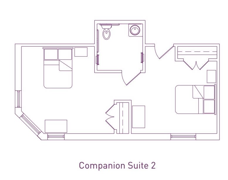 Layout of Companion Suite 2
