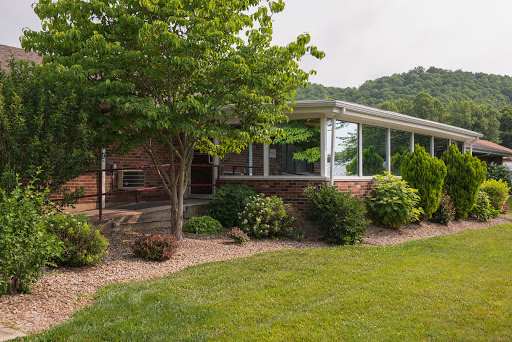 A charming residential home with a beautifully landscaped garden.