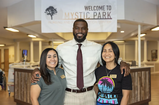 A warm welcome to Mystic Park with a friendly team.
