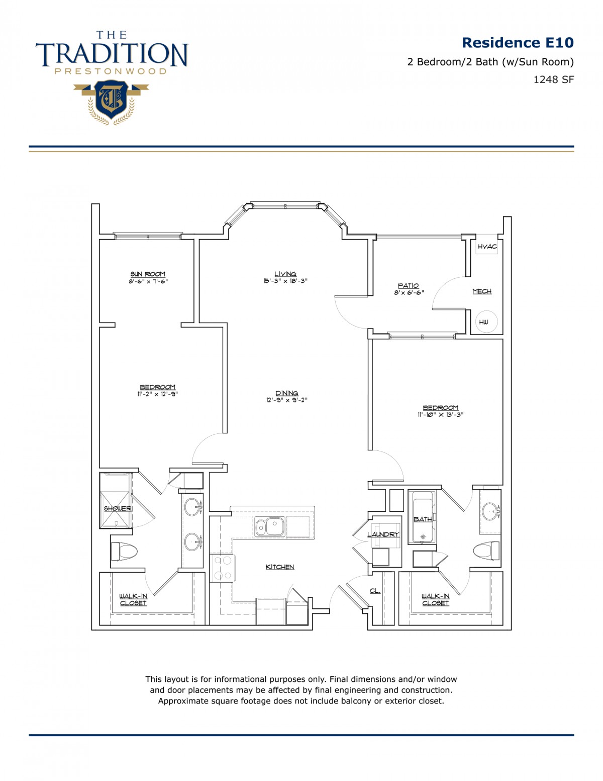 This is a floor plan of an apartment, showing the layout of rooms and spaces.