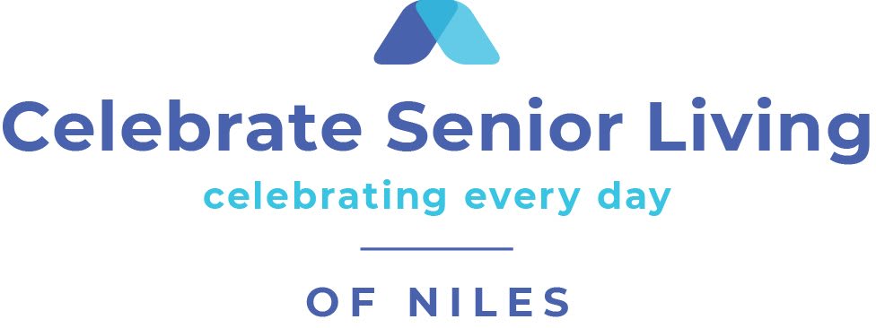 Logo for Elevate Senior Living of Niles with the slogan 'Celebrating every day'.