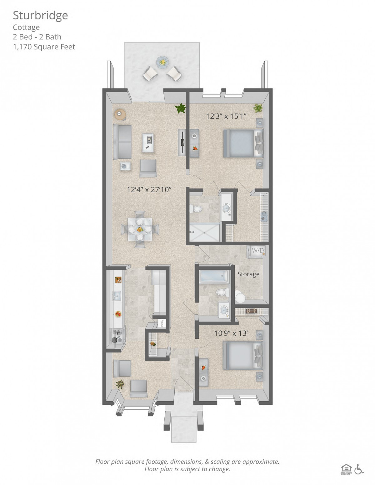 A detailed floor plan showcasing a modern home layout with multiple rooms and amenities.