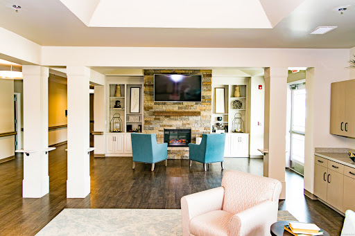 A cozy living room with modern furnishings and a welcoming atmosphere.