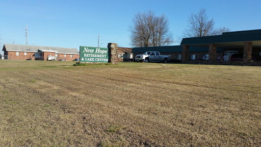 The New Hope restaurant and take-out center on a clear day.