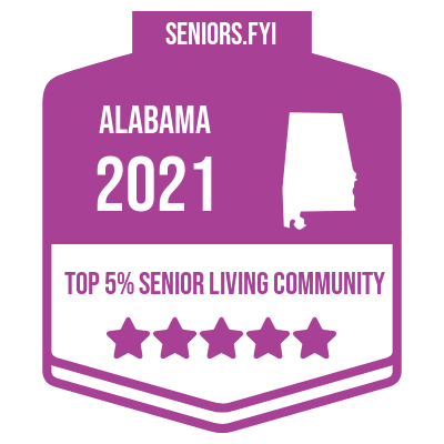 Top 5% Senior Living Community in 2021