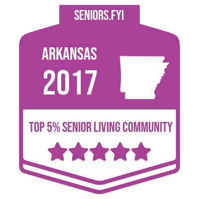 Top 5% Senior Living Community in 2017