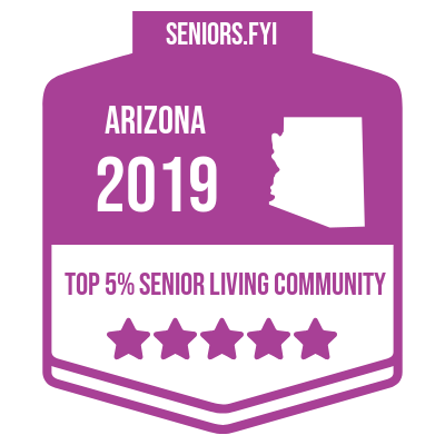 Top 5% Senior Living Community in 2019
