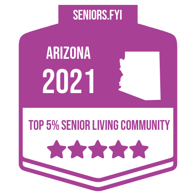 Top 5% Senior Living Community in 2021