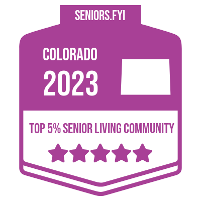 Top 5% Senior Living Community in 2023