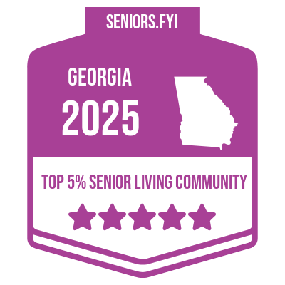 Top 5% Senior Living Community in 2025