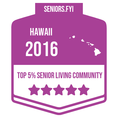 Top 5% Senior Living Community in 2016