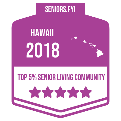 Top 5% Senior Living Community in 2018