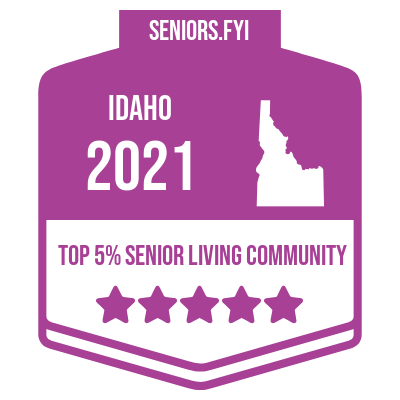 Top 5% Senior Living Community in 2021