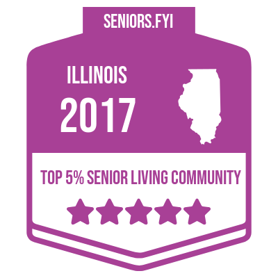 Top 5% Senior Living Community in 2017