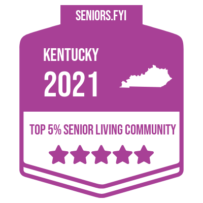 Top 5% Senior Living Community in 2021