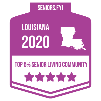Top 5% Senior Living Community in 2020